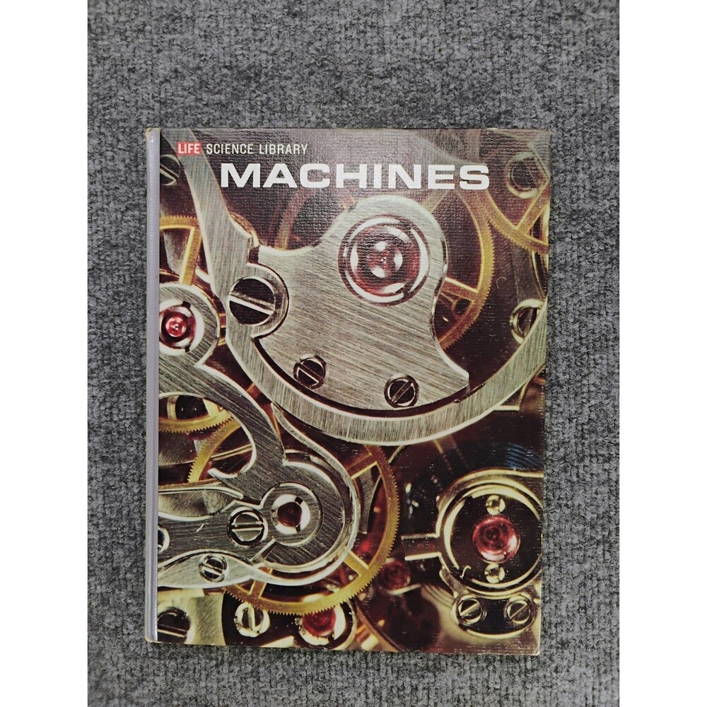 Vintage LIFE Science Library Machines Robert O'Brien Time-Life Hardcover Book